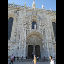 Südportal der Kirche des Hieronymus-Klosters (Mosteiro dos Jerónimos, UNESCO-Weltkulturerbe)